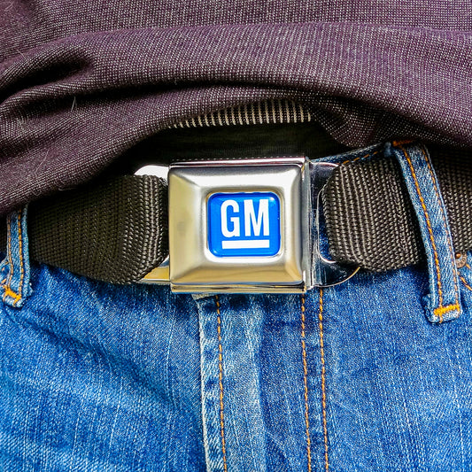 Blue GM Seatbelt Belt