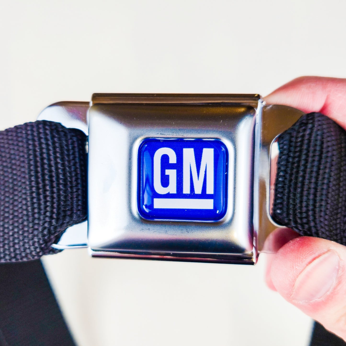 Blue GM Seatbelt Belt