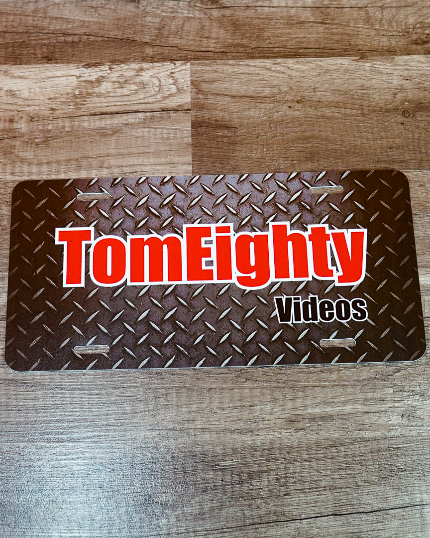 TomEighty License Plate