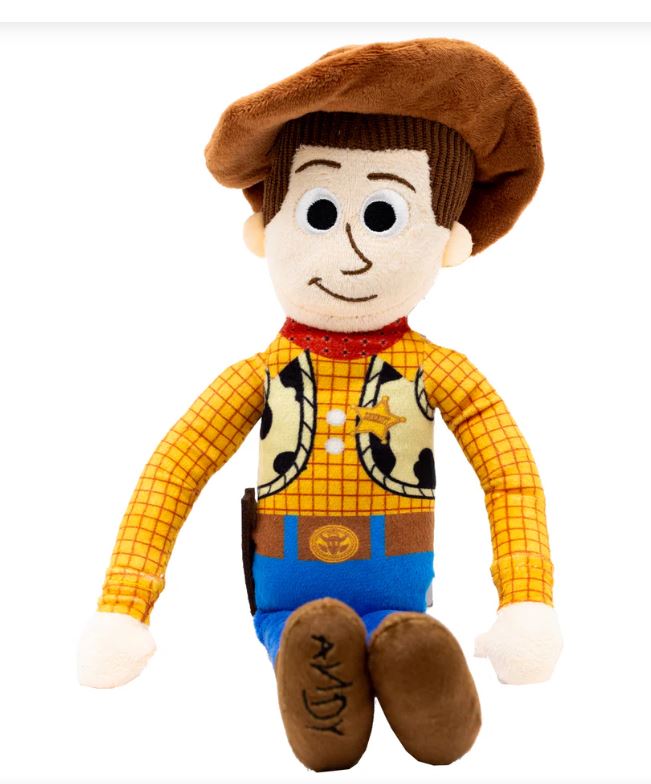 Dog Toy Squeaker Plush - Pixar Toy Story Woody Full Body Pose